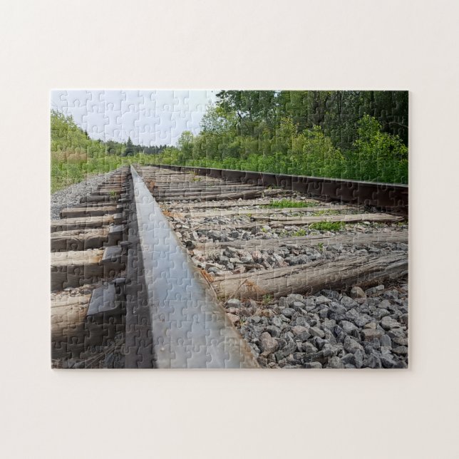Amusant ! Puzzle - Regard sur les rails (Horizontal)