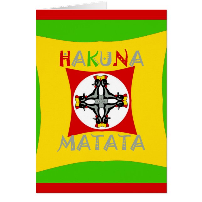 Amusant Rasta Couleur Rouge Doré Vert (Devant)