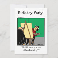 Amusant Sur La Colline Invitations Anniversaires