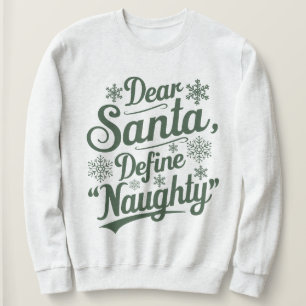Amusant Sweatshirt de Noël pour adultes