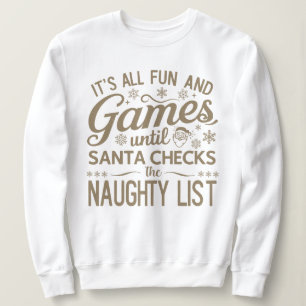 Amusant Sweatshirt de Noël pour adultes