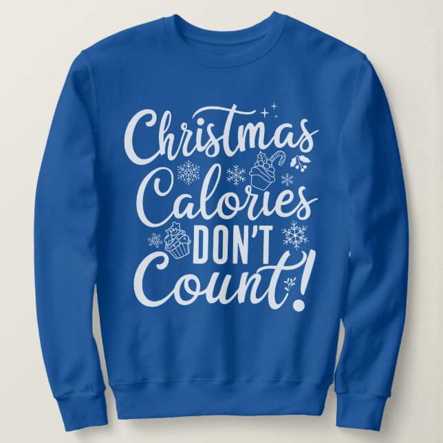 Amusant Sweatshirt de Noël pour adultes (Design devant)