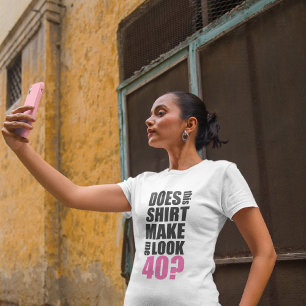 Amusant T-shirt 40e anniversaire