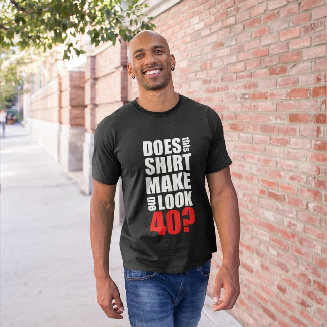 Amusant T-shirt 40e anniversaire (Créateur téléchargé)