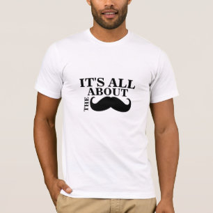 Amusant T-shirt moustache, ça ne parle que de la 