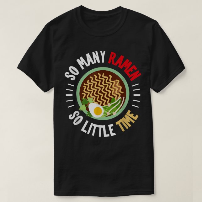 Amusant Tshirt Ramen, Chemise Lover Ramen, Ramen (Design devant)