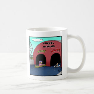 Amusant Tunnel De Mariage Mug Cadeau