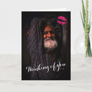 Amusant Va Bien Bientôt Carte pi. Un Indien