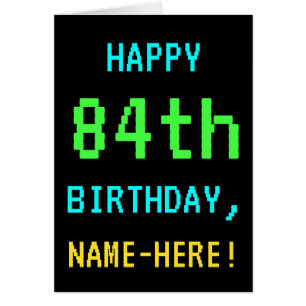 Amusant Vintage/Retro Jeu vidéo Look 84e anniversa