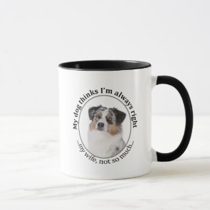 Amusante Aussie contre Mug Femme