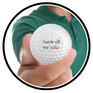 Amusante balle de golf
