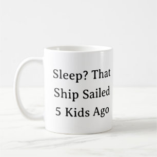 Amusante Maman Mug de vie - Sommeil Deprivé Maman