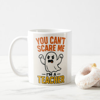 Amusante Mug de professeur d'Halloween avec fantôm