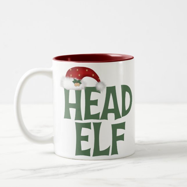 Amusante Mug Elf Christmas (Gauche)