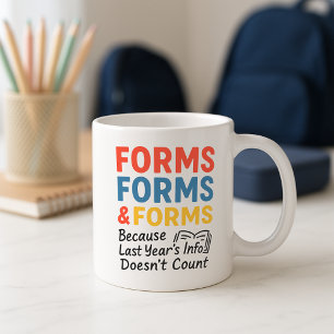 Amusante Mug Parent ; Remplissage Professionnel