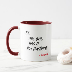 Amusante Mug Wifey - Ce Gal A Un Cadeau Chaud Mari
