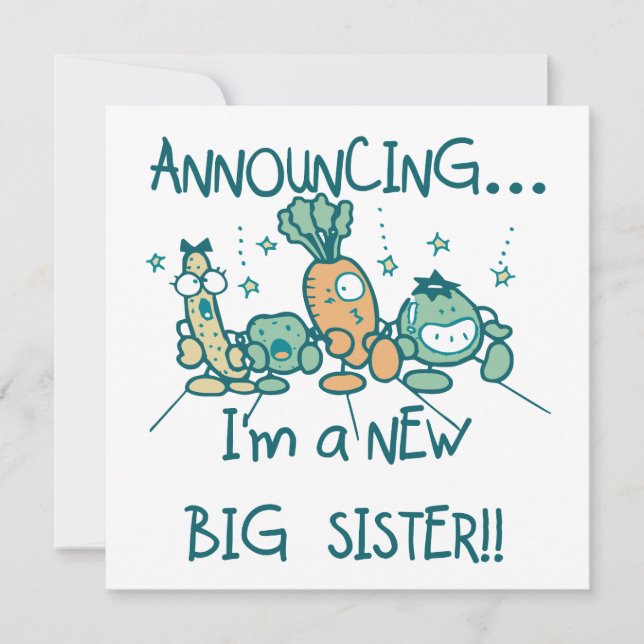 Amusante nouvelle grande soeur Légume (Devant)