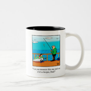 Amusante pêche Humour café Mug