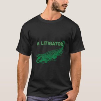 Amusante Salle D'Audience Un Litigateur T-Shirt Li
