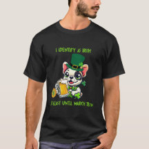 Amusante T-shirt French Bulldog St. Patrick’s Day