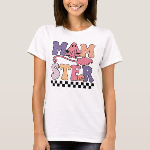 Amusante T-shirt Halloween Mamster Ghost