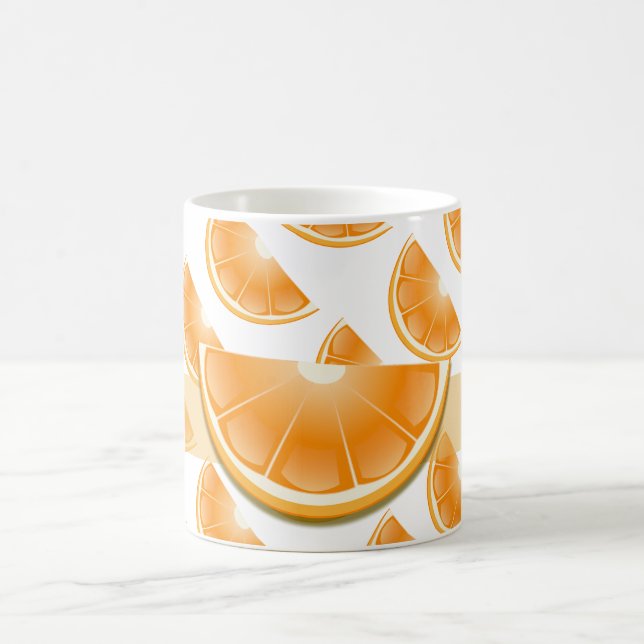 Amusante tasse d'art orange ! (Centre)