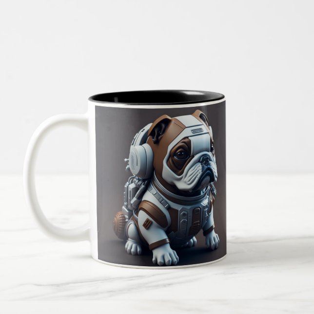 Amusants IA Imaginaire Mug animal (Gauche)