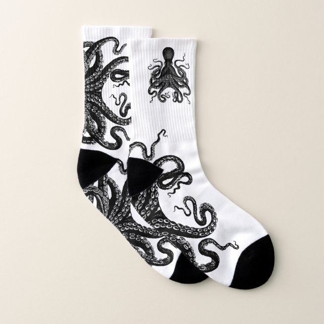 Amusants Octopus Kraken steampunk océan tentaculai (Paire)
