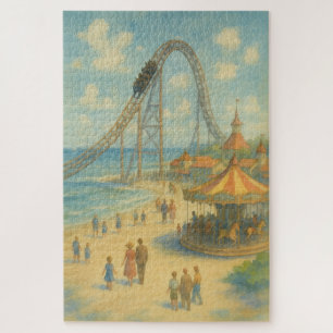 Amusement de l'été Puzzle de parc d'attractions de