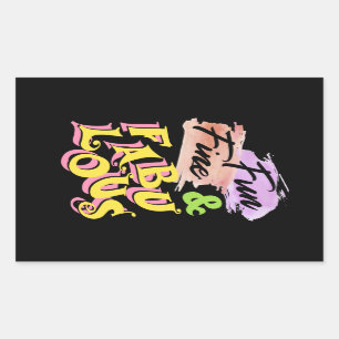 AMUSEMENT, FINI ET FABULEUX - Stickers amusants