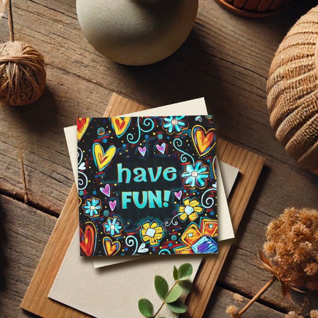 Amusez-Vous Fun Whimsical, Floral Anniversaire Ret (Créateur téléchargé)