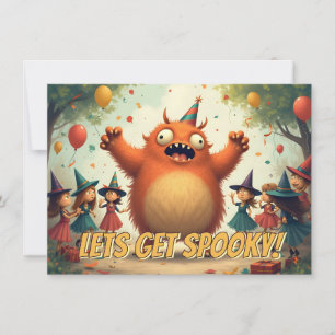 Amusons-nous avec des monstres – Une fête de monst