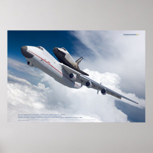 An-225 Mriya & Buran : Affiche des légendes de l'e
