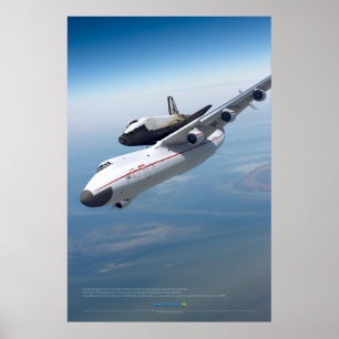 An-225 Mriya : Géant du ciel et affiche Buran