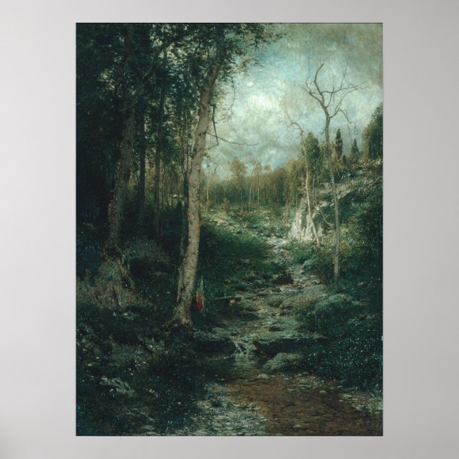 An Old Clearing (1881) - Affiche Alexander H. Wyan (Devant)