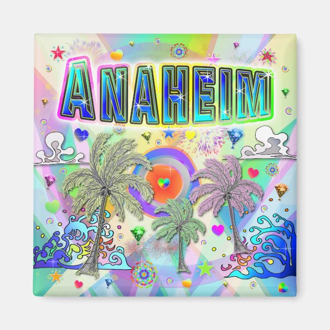 Anaheim Deep Dream Magnet (Devant)