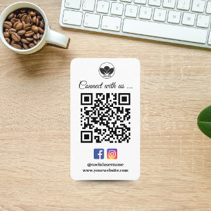 Analyser pour connecter le Carte de visite   Faceb