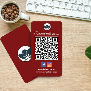 Analyser pour connecter le Carte de visite Faceb