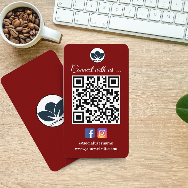 Analyser pour connecter le Carte de visite | Faceb (Scan to Connect Business Card | Instagram Facebook)