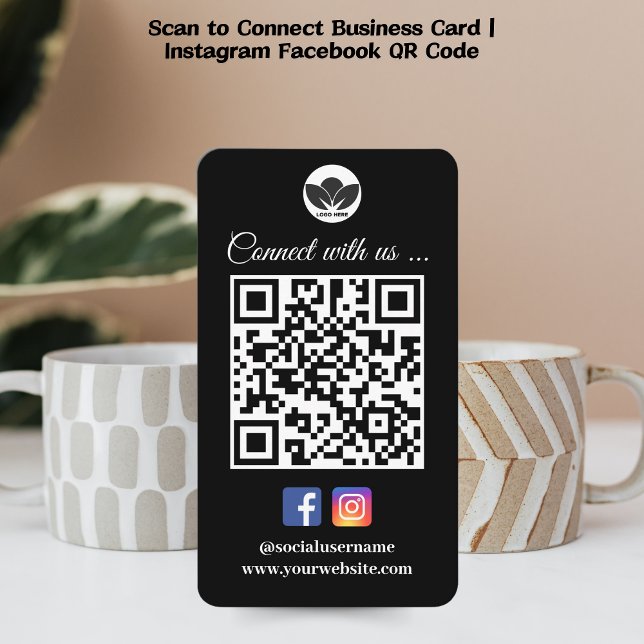 Analyser pour connecter le Carte de visite | Faceb (Créateur téléchargé)