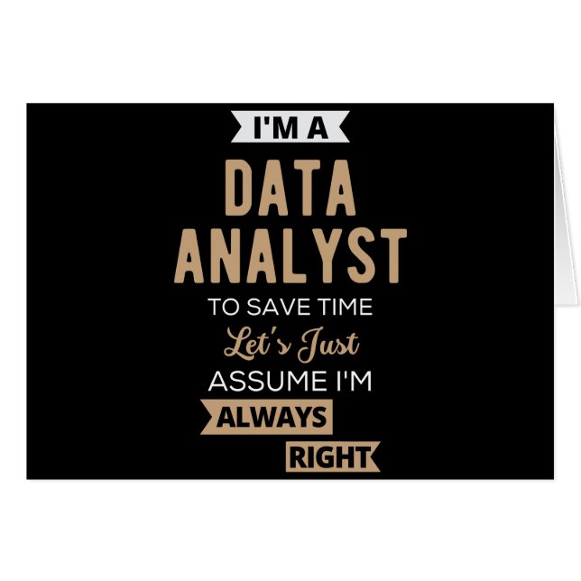 Analyste de données (Devant horizontal)