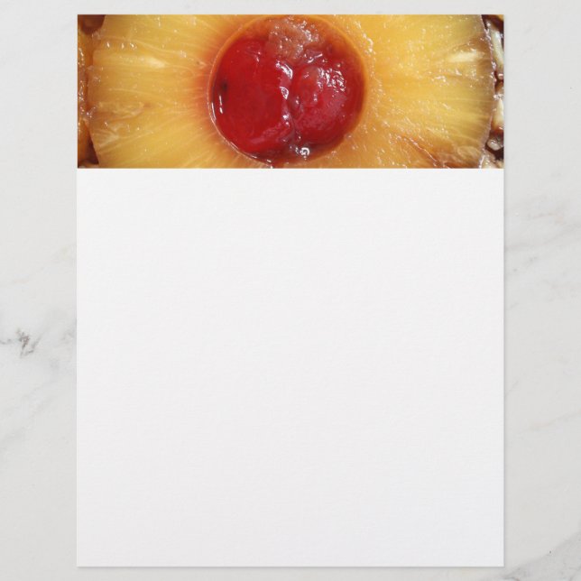 Ananas à l'envers du gâteau à l'ananas (Devant)