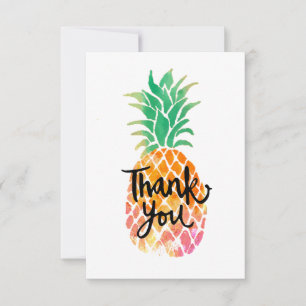 ananas aquarelle merci script