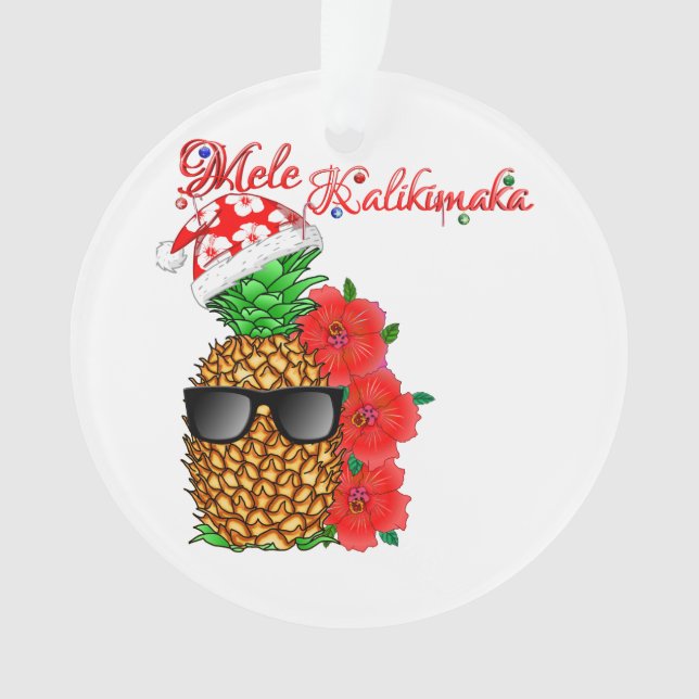 Ananas de Noël de Mele Kalikimaka (devant)