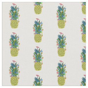 Ananas décoratifs pour Noël, tissu