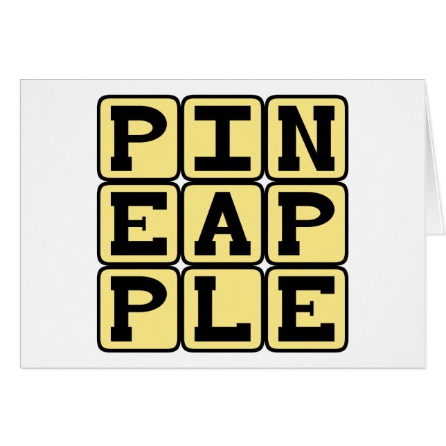 Ananas, Fruit (Devant horizontal)