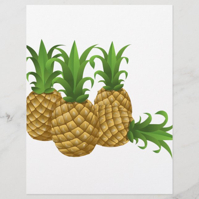 Ananas Glitch Food (Devant)