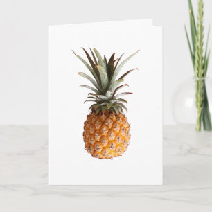 Ananas Jaune Funky Votre Carte de voeux Texte