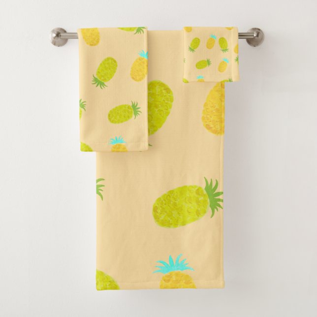 Ananas Océan Motif pêche  (En situation)