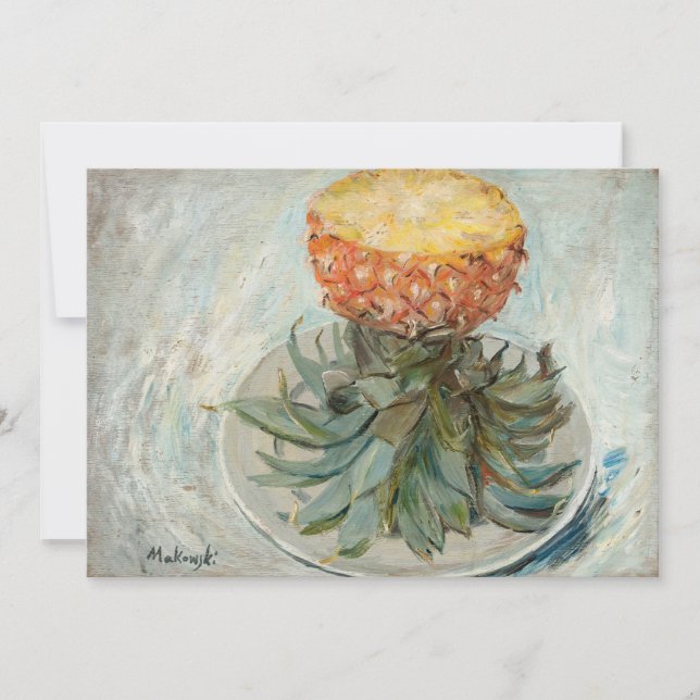 Ananas sur une plaque | Tadeusz Makowski (Devant)